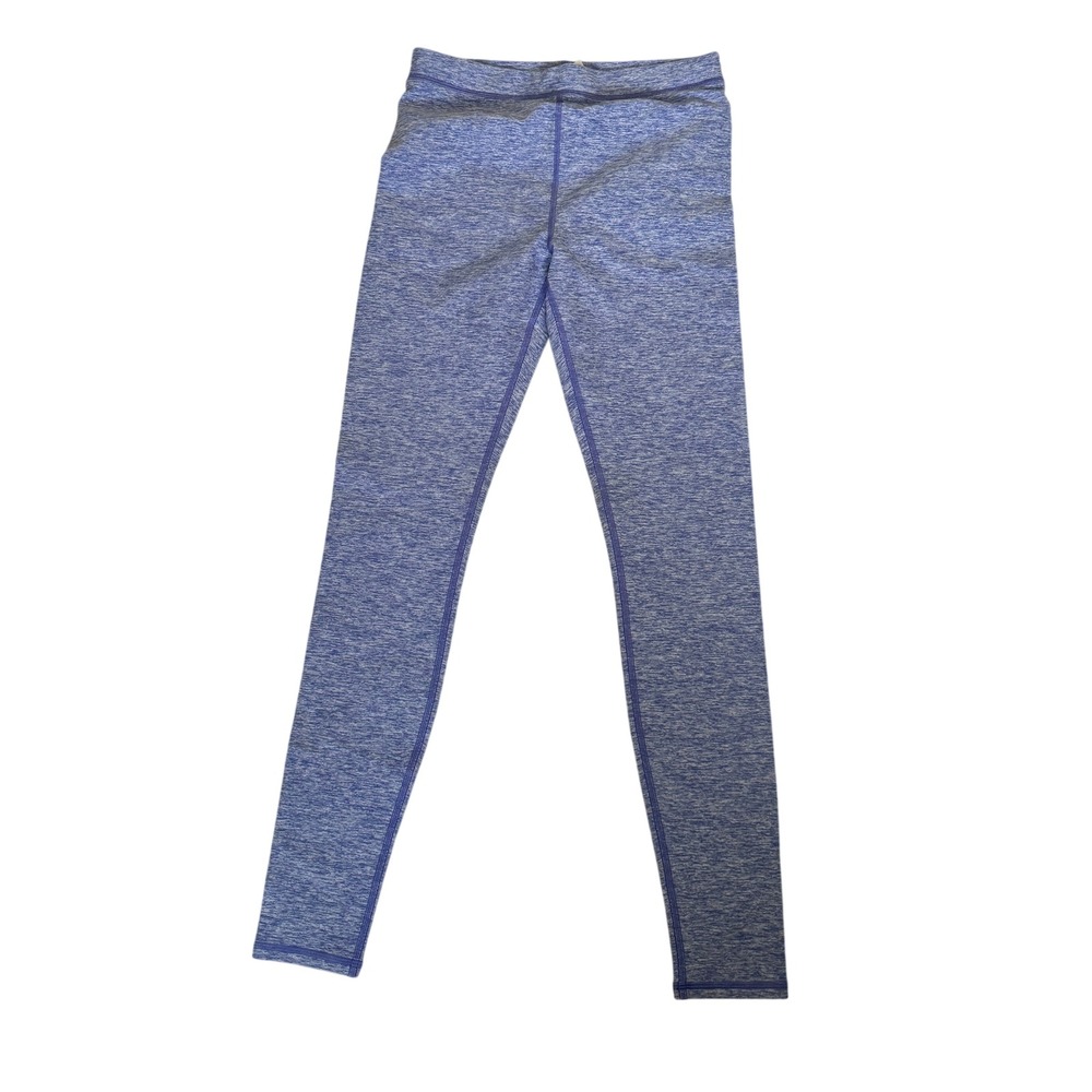Alo Yoga Blue Heathered Periwinkle High Waisted Alosoft Flow Leggings Size Small